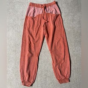 Urban outfitters orange sweatpants